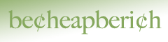 Logo. Find Money Saving Tips at BeCheapBeRich.com